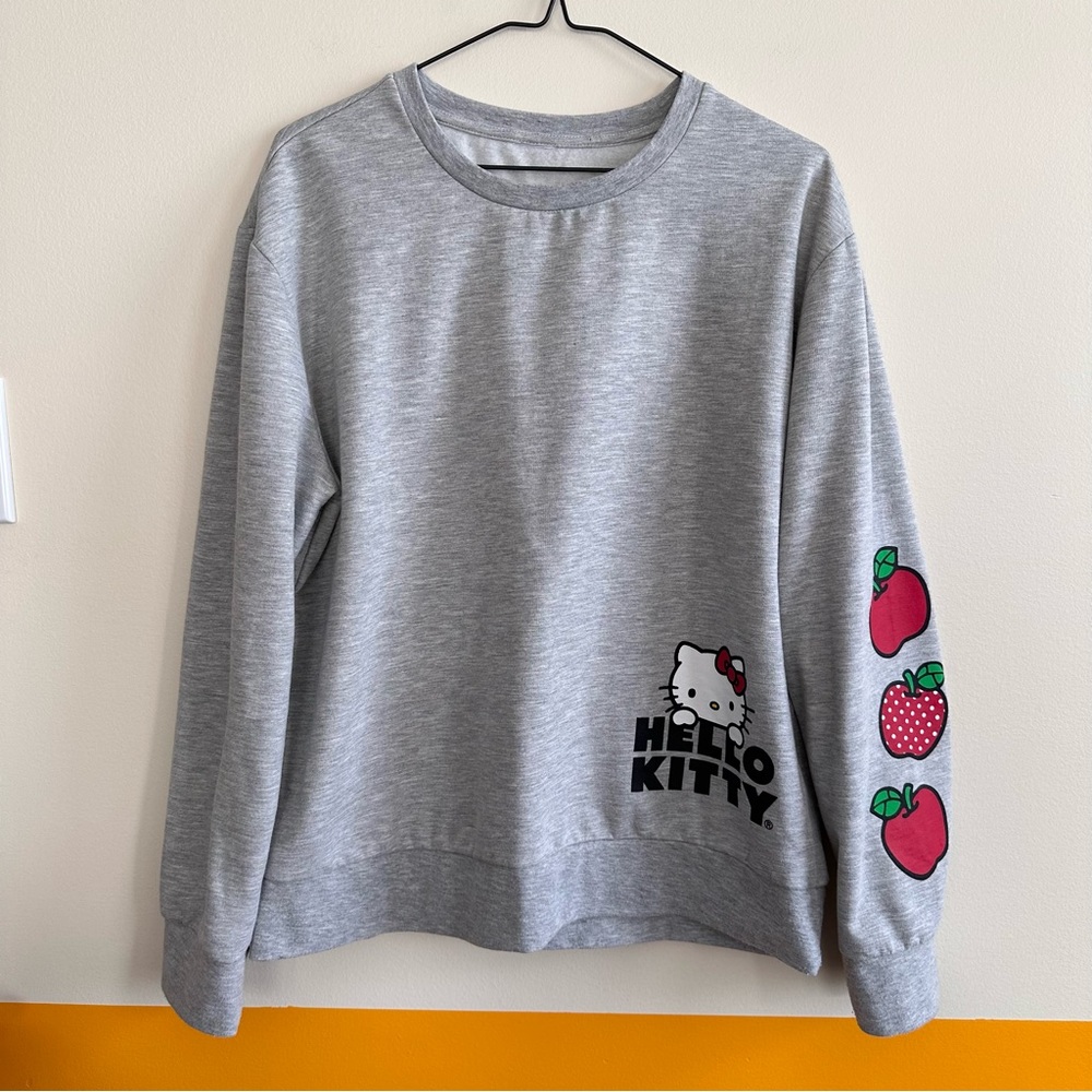 HELLO KITTY grey sweatshirt
